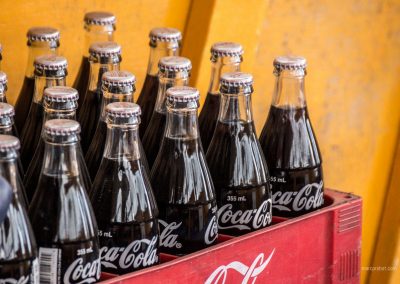 Coca Cola Flaschen auf den Philippinen