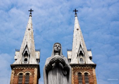 Notre-Dame-Basilika Saigon in Ho-Chi-Minh-City im Vietnam