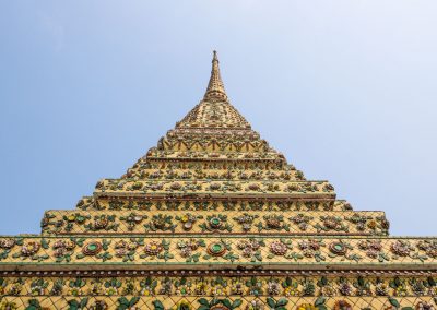 Ein Tempel in Bangkok in Thailand